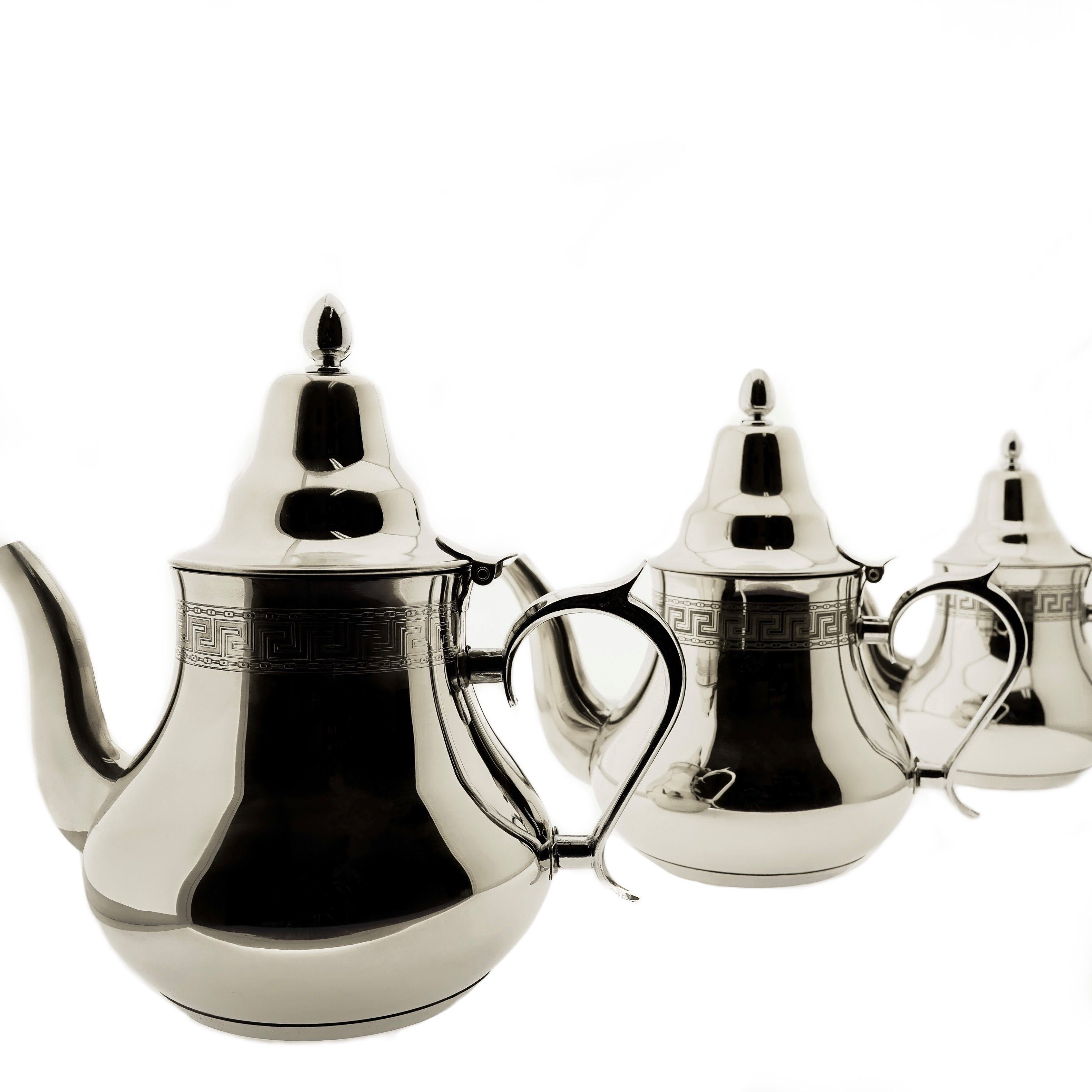 cofi1453 Teekanne Edelstahl Teekanne Induktionsherd Kaffeekanne 2L-1L, 1 l