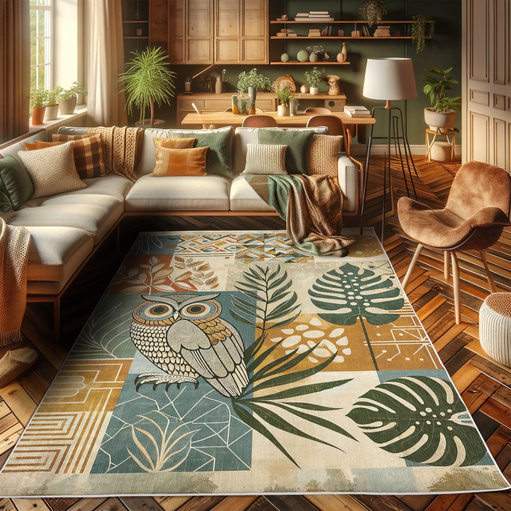 Abakuhaus Teppich Dekorativer Teppich für Wohnzimmer und Schlafzimmer, rech günstig online kaufen