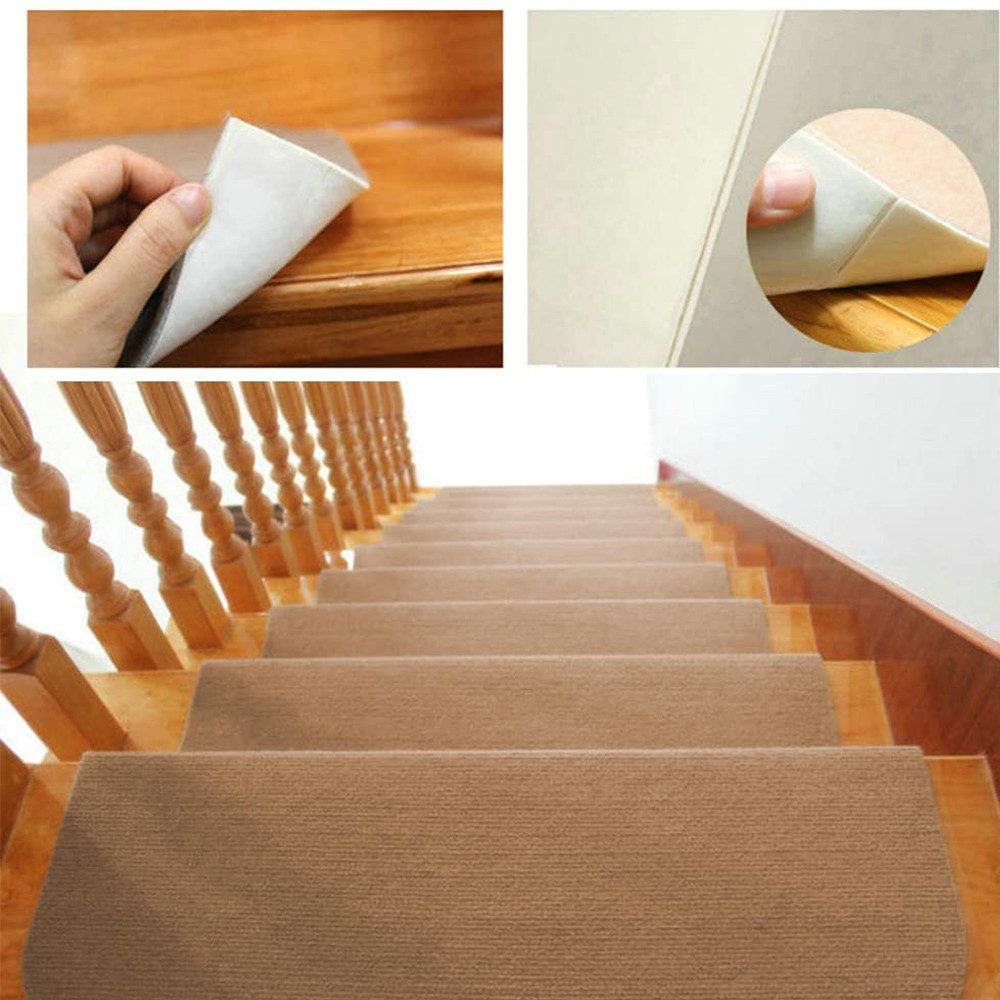 JEOBEST Stufenmatte Treppenstufen Matten Stufenmatten Selbstklebend günstig online kaufen