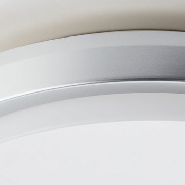 Brilliant LED Außen-Wandleuchte Devora, Warmweiß, Devora LED Außenwandleuchte 28cm silber 1x LED integriert, 12W LED i