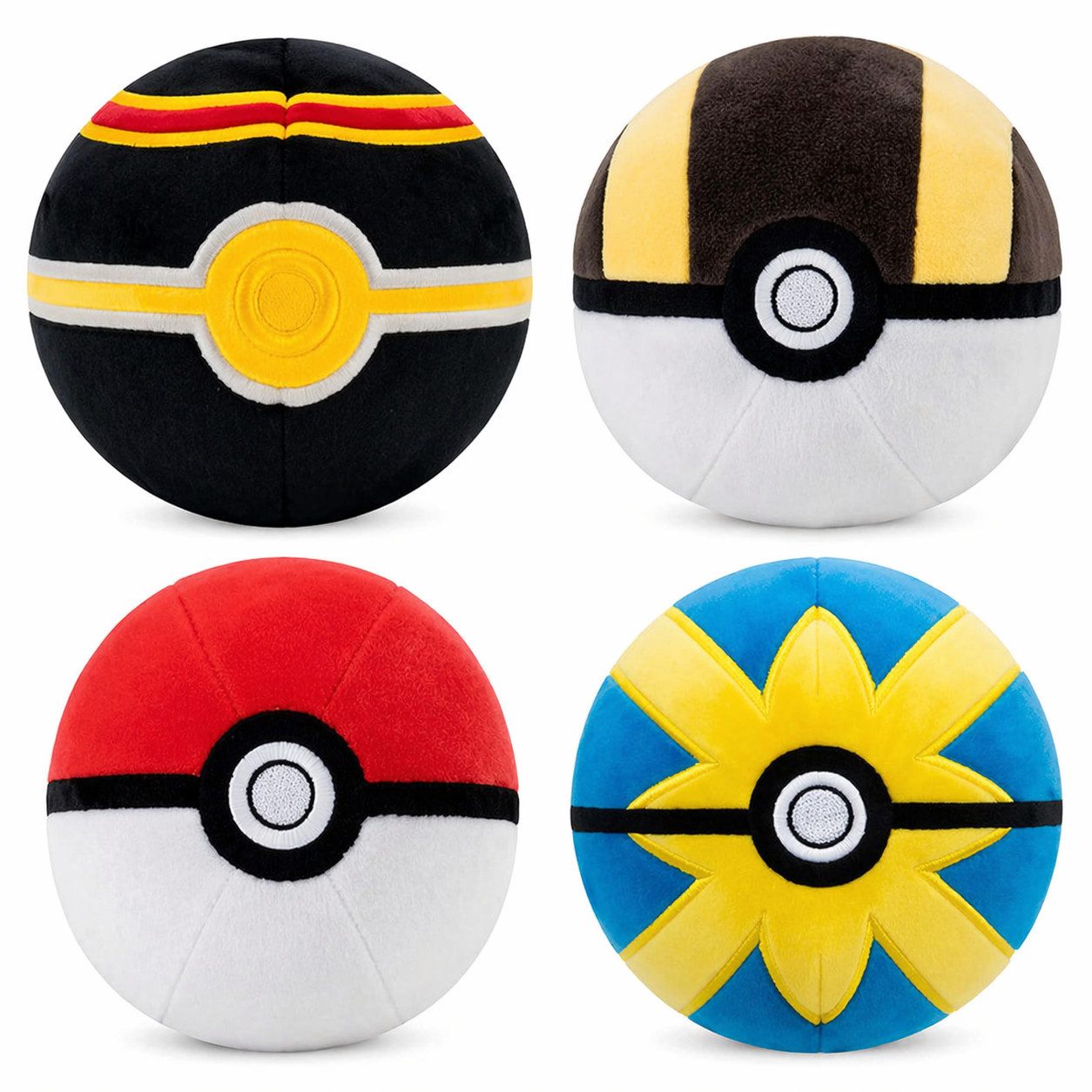 POKÉMON Plüschfigur Pokéball 10cm Durchmesser verschiedene Varianten