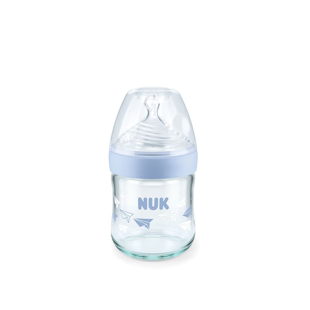 NUK Babyflasche NUK Nature Sense Babyflasche, Glasflasche