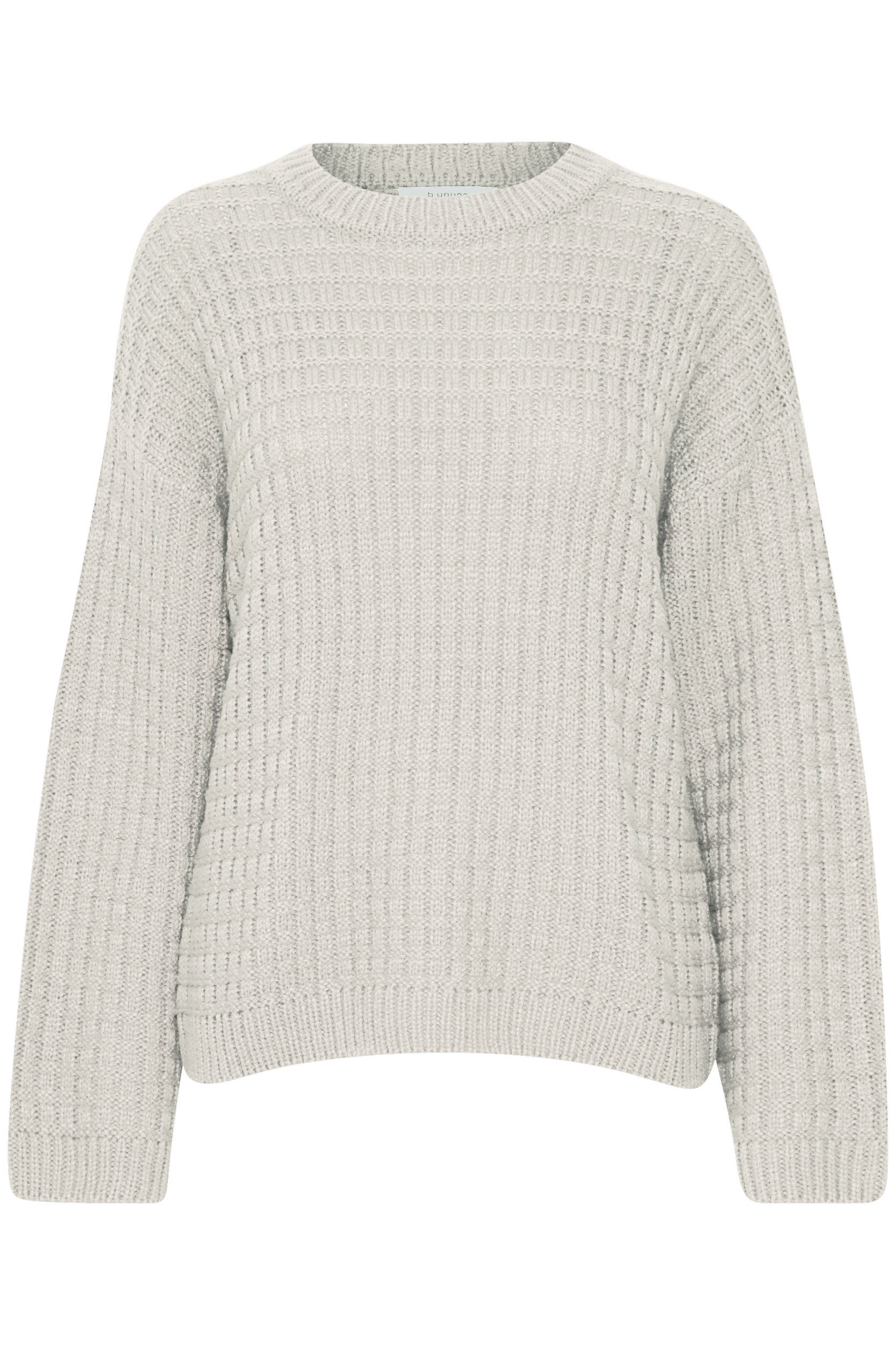 Strickpullover Grobstrick mit Abgesetzten Schultern