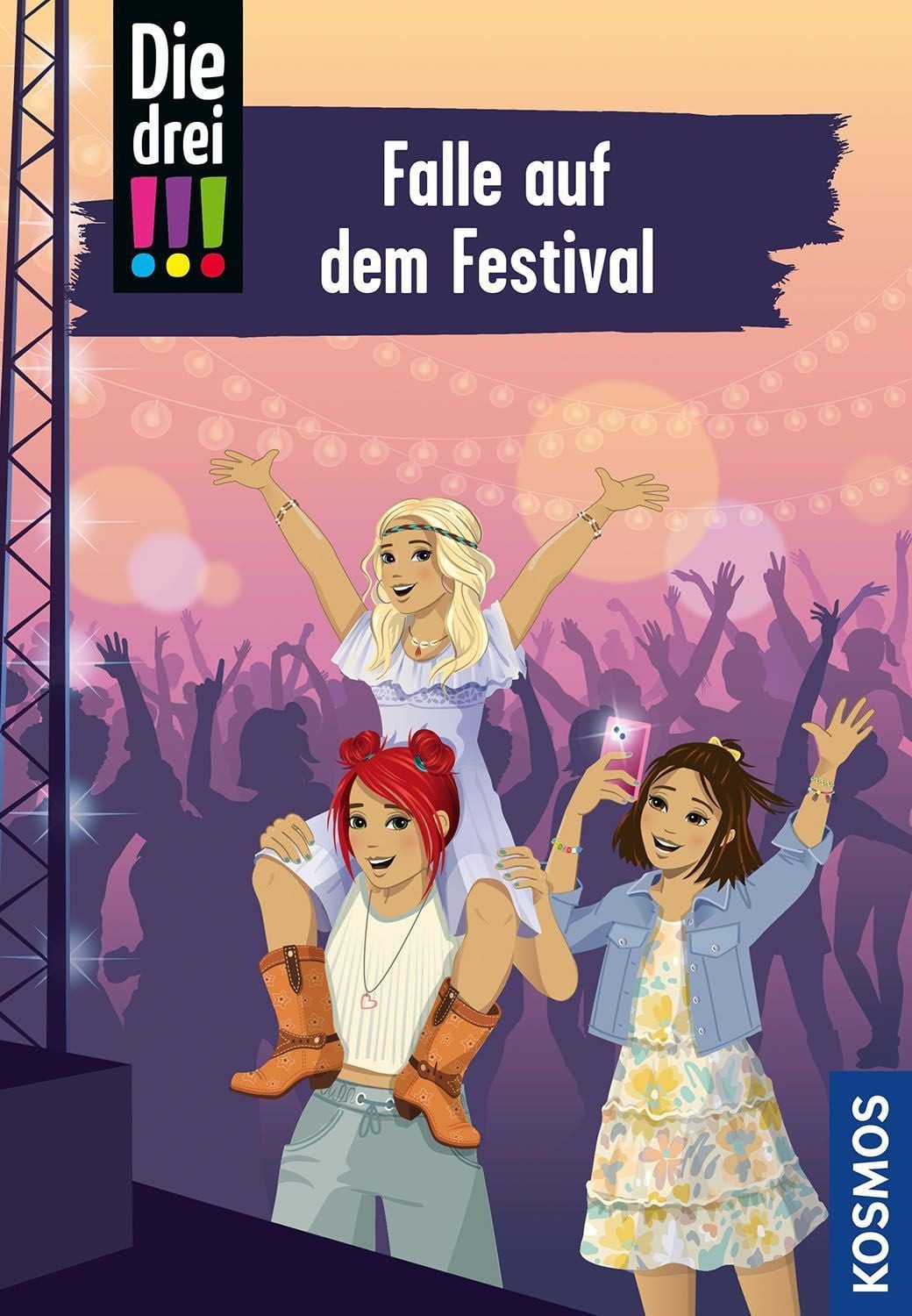 Die drei !!!, 118, Falle auf dem Festival / Kirsten Vogel