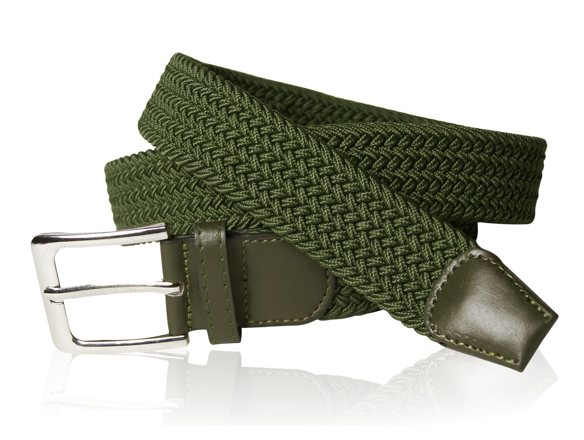 FRONHOFER Flechtgürtel 17989 (1-St) elastischer Stoffgürtel dehnbarer Überg günstig online kaufen