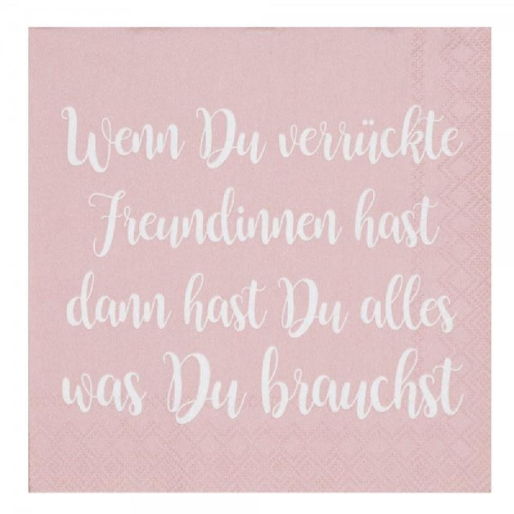 Räder Салфеткиhalter Design Cocktailserviette Dining Wenn du verrückte (20-teilig)