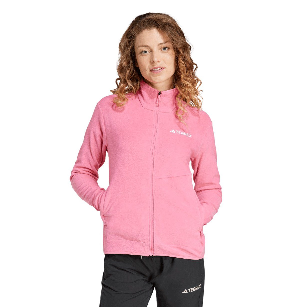 adidas Performance Fleecejacke Terrex Multi Full Zip pink Damen günstig online kaufen