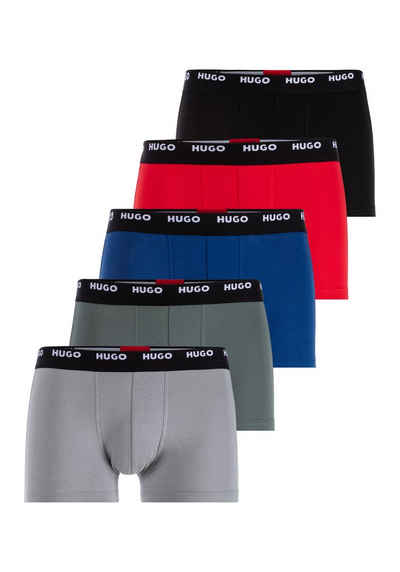 HUGO Trunk TRUNK FIVE PACK (Packung, 5-St., 5er Pack) mit HUGO Logo-Elastikbund