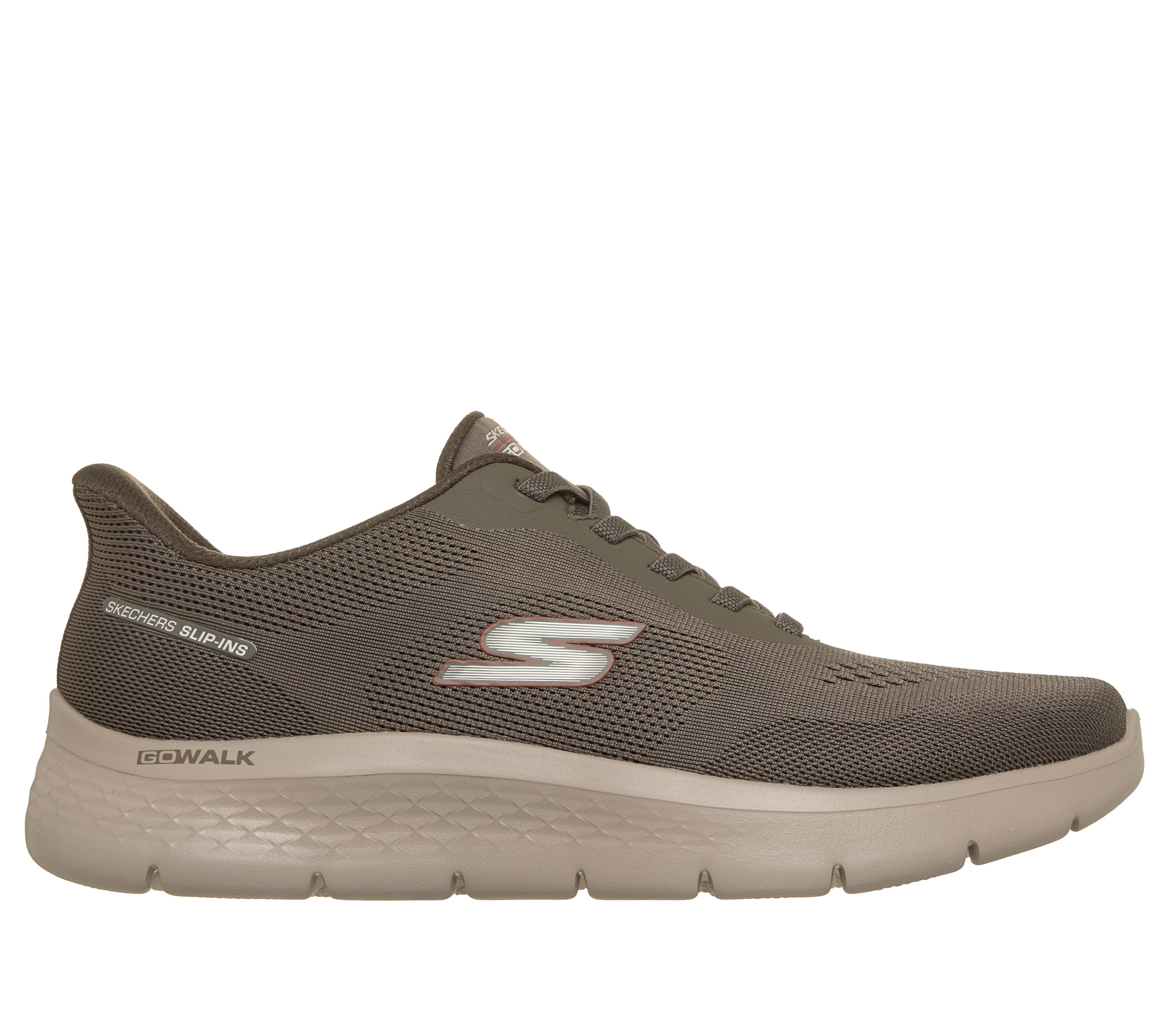 Skechers GO WALK FLEX-MASTER Slip-On Sneaker Schlupfschuh, Halbschuh, Freizeitschuh mit elastischen Schnürsenkeln