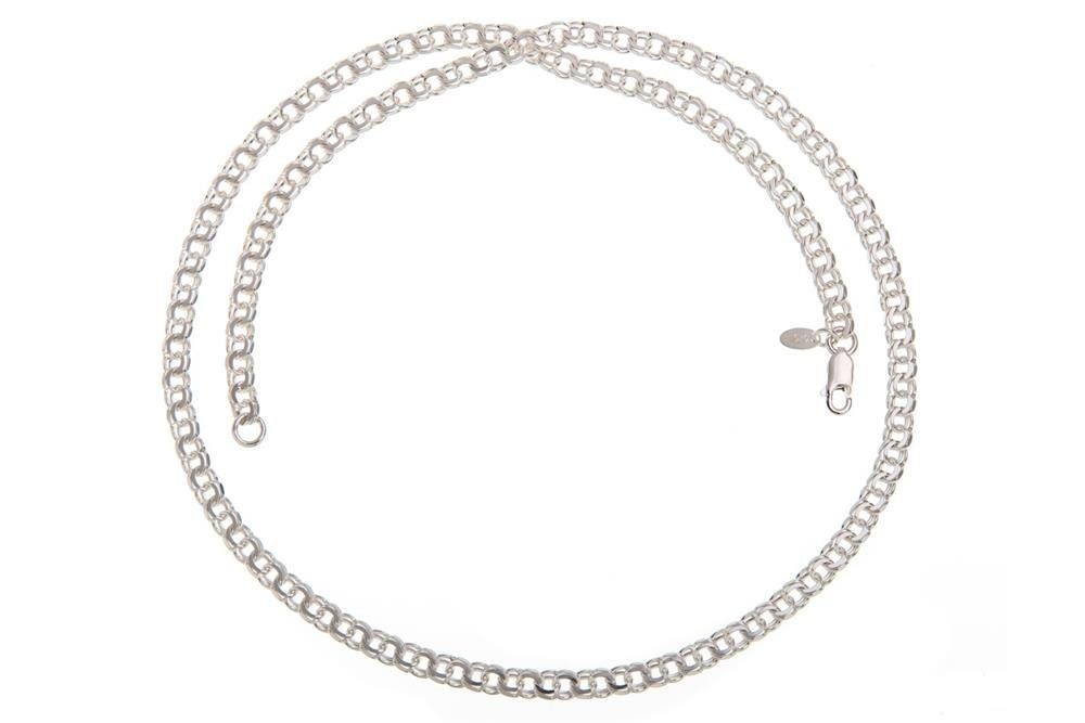 Silberkette Garibaldikette 5mm - 925 Silber, Länge wählbar von 40-100cm