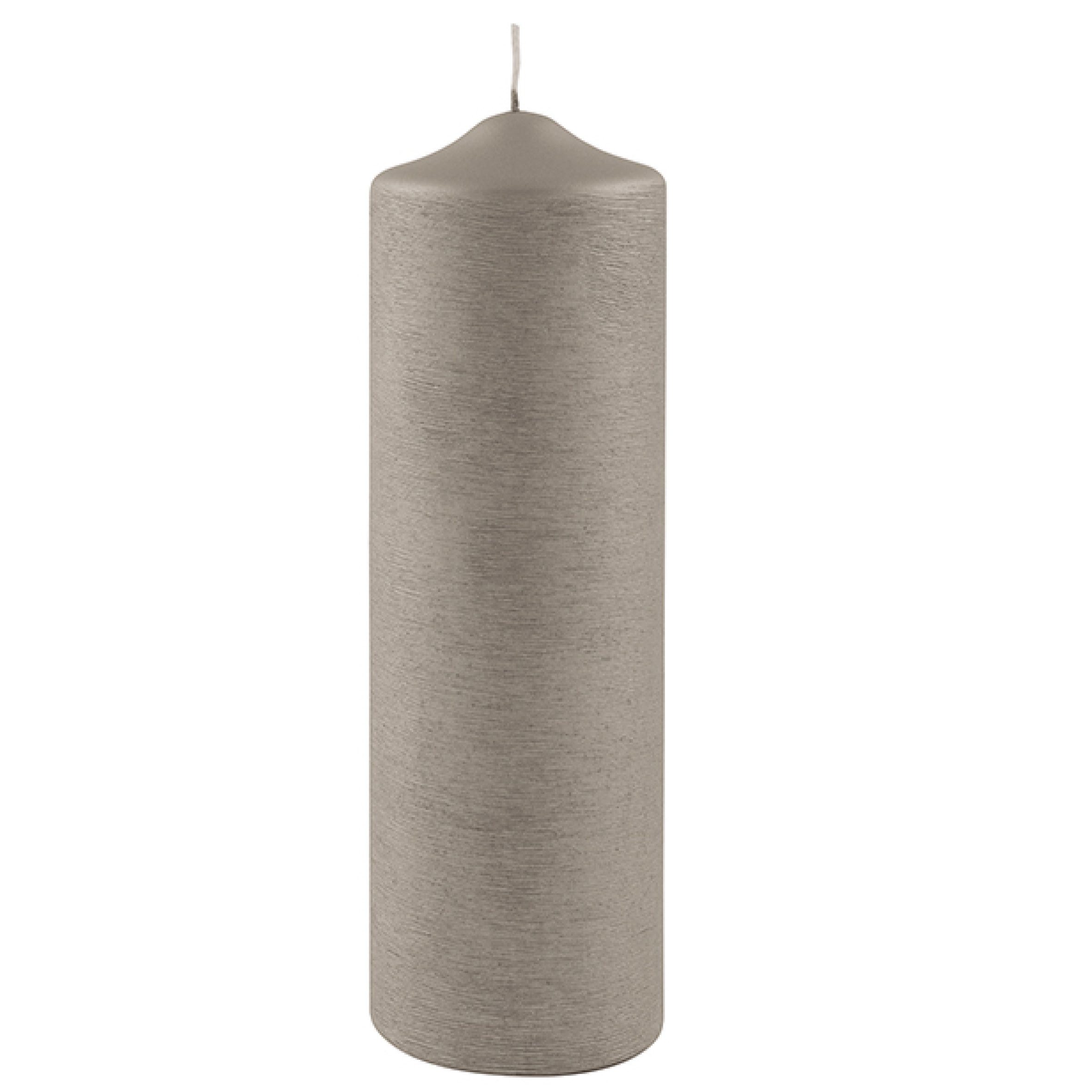 Fink Stumpenkerze 6 Stück Fink Living Столб свечи Gebürstet Stein 25cm Grau SET 135H (6-tlg)