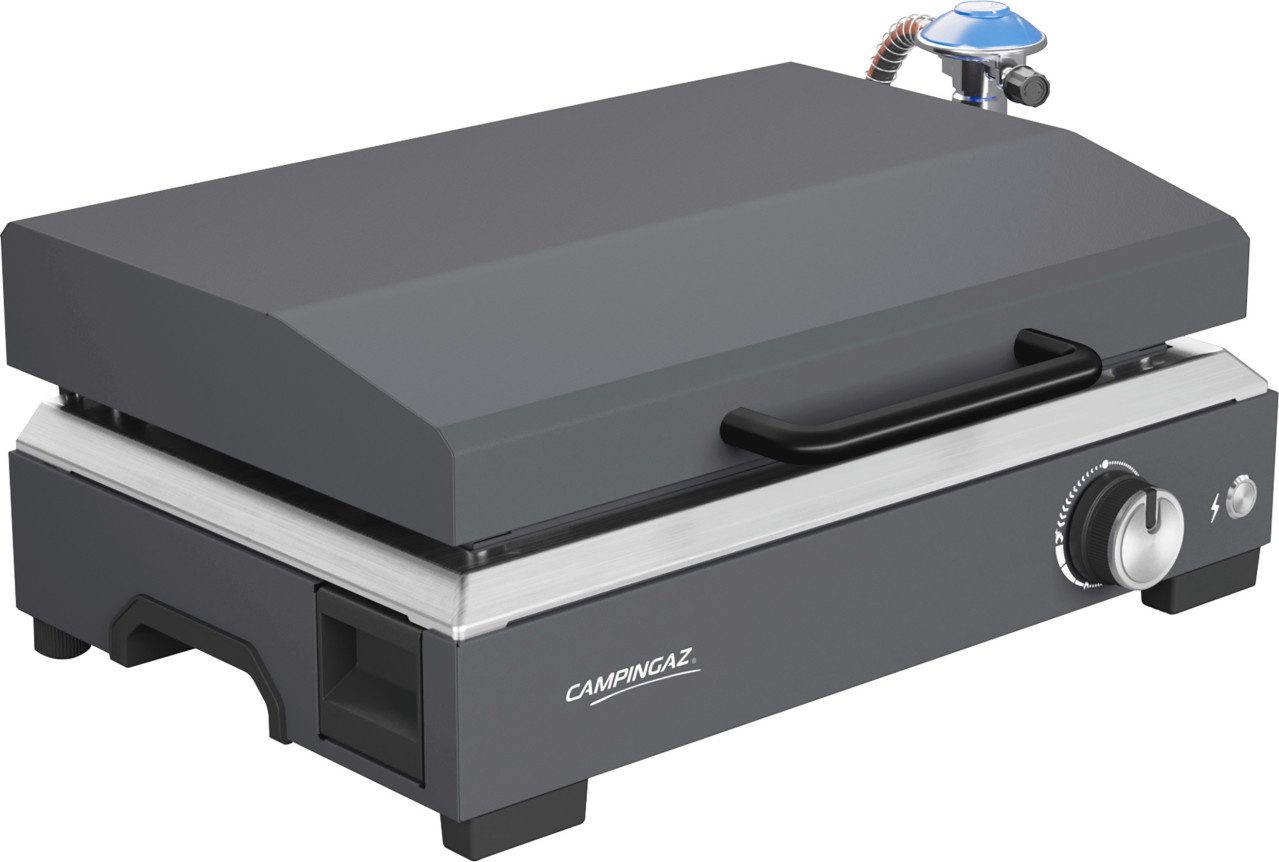 Campingaz Gasgrill Campingaz Tischgrill Plancha Sigma mit Deckel 2,8, Standfest