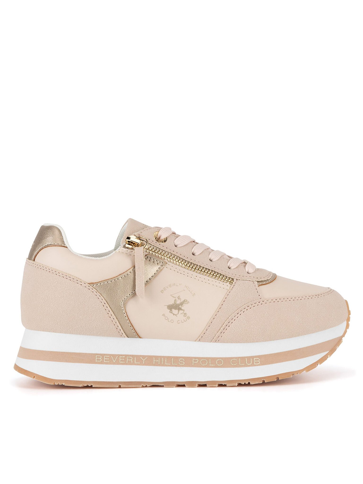 Beverly Hills Polo Club Sandalen Damen V12-694 Rosa Sandale