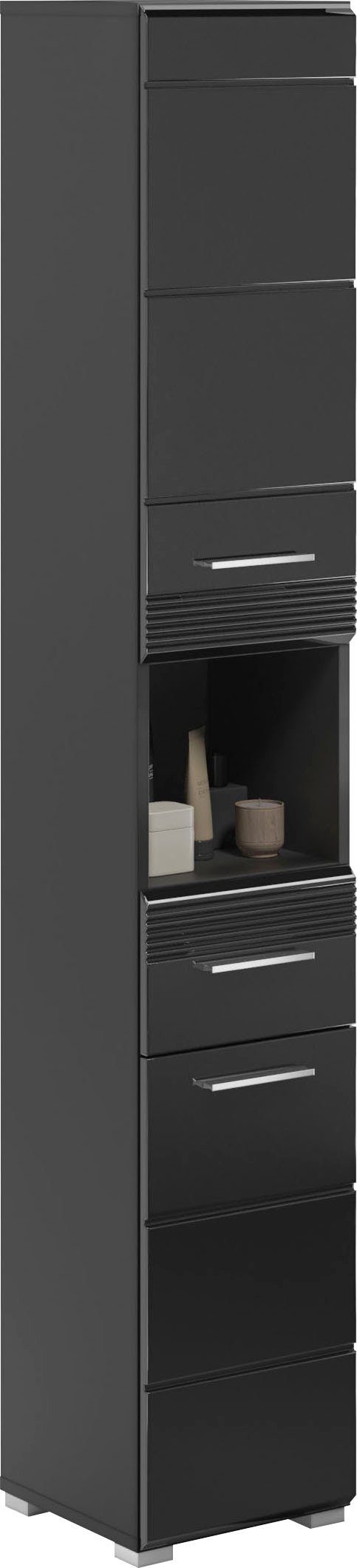 INOSIGN Hochschrank Malmö, Breite 30 cm, 2 Türen, 1 Schubkasten, 1 offenes günstig online kaufen