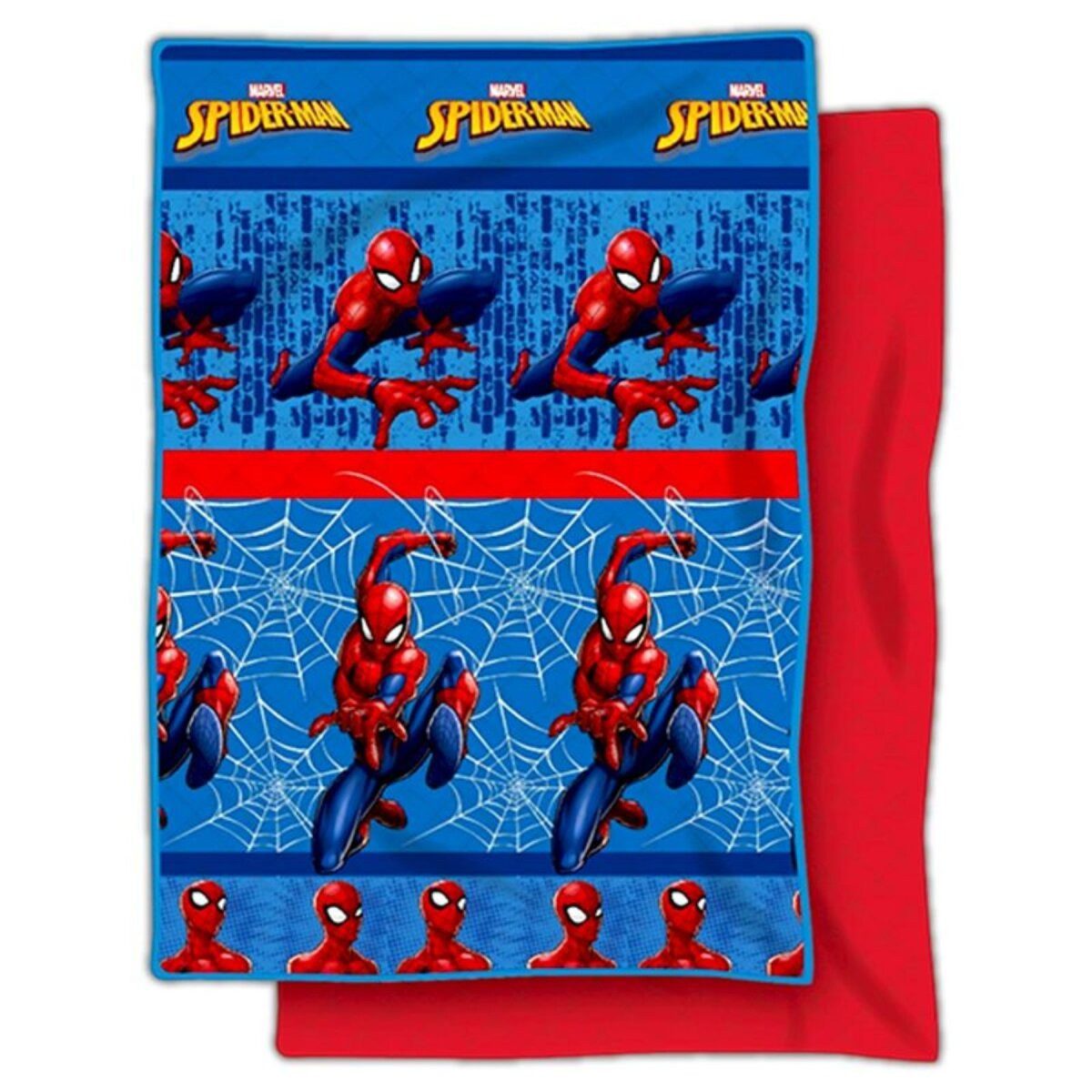 Wohndecke Spiderman Bettdecke 250x150cm Tagesdecke für Kinderzimmer, Spider günstig online kaufen