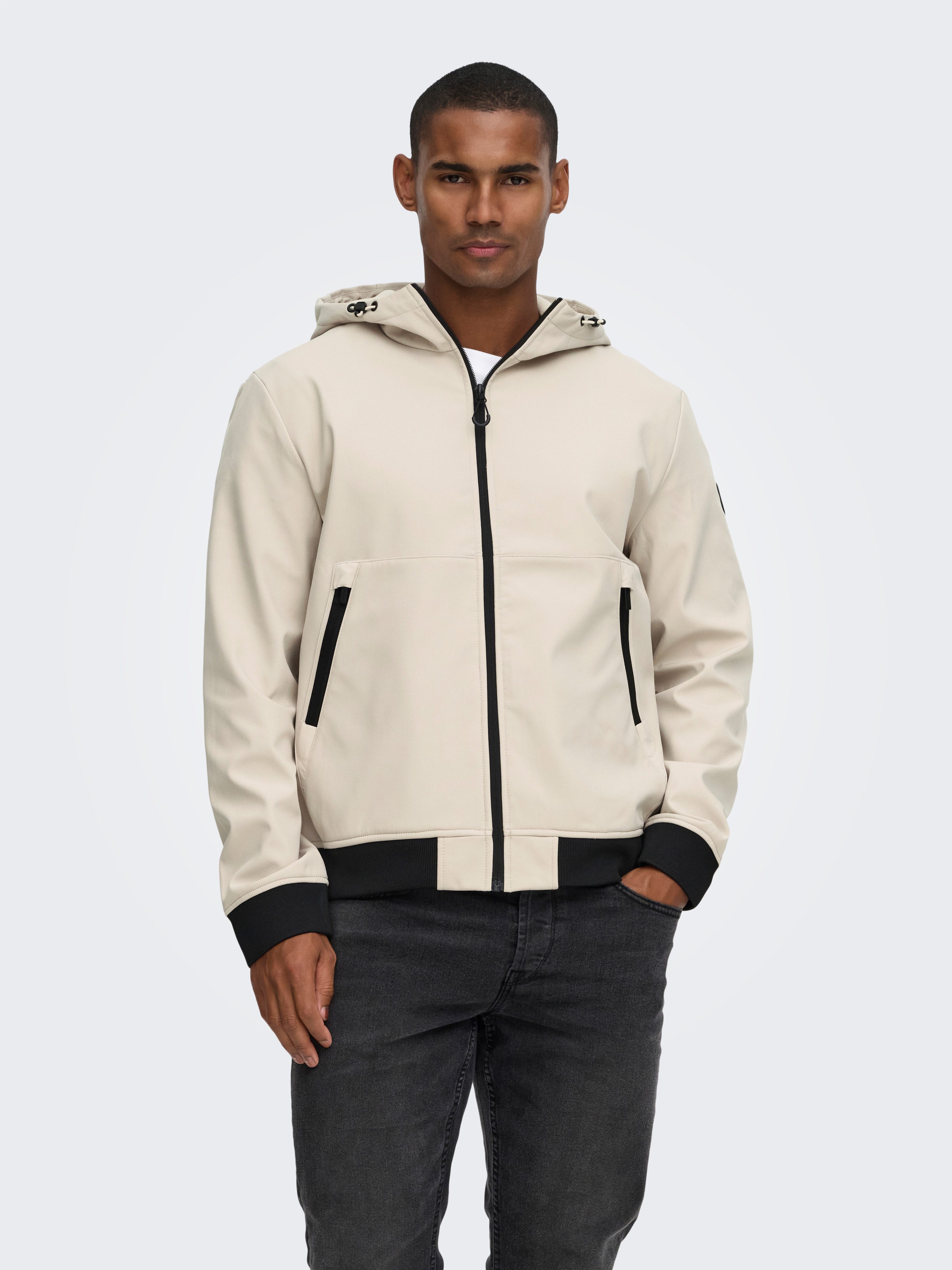 ONLY & SONS Softshelljacke ONSBOWIE SOFTSHELL BOMBER NOOS