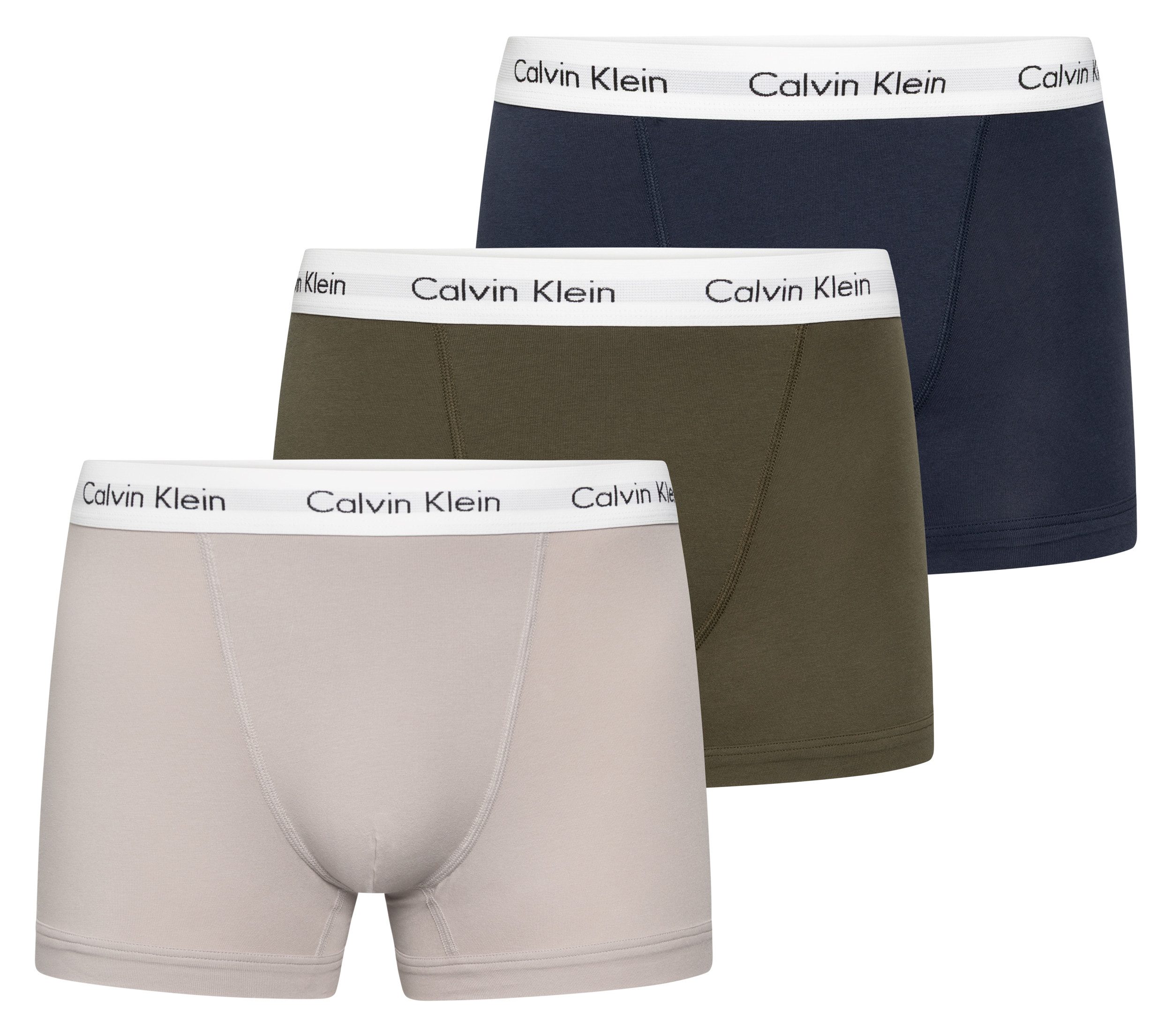 Calvin Klein Underwear Trunk Trunk 3pk (Packung, 3er-Pack) Regular fit mit elastischem Bund