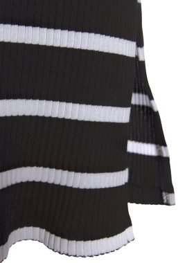 LASCANA Shirtkleid mit gerippter Struktur und Streifen, Sommerkleid aus Baumwolle