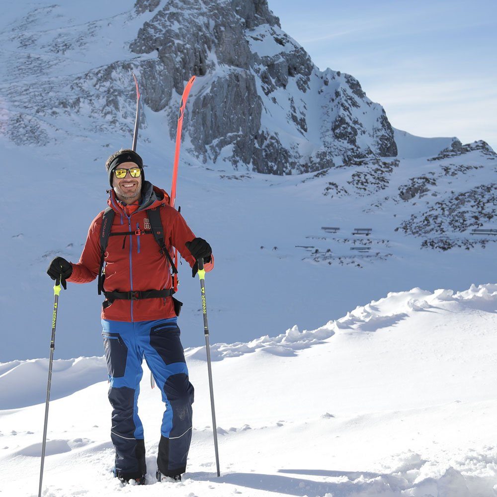 Maul - Maul - Pamir alpine 10.000 Tourenhose rot Skihose Herren Winterhose