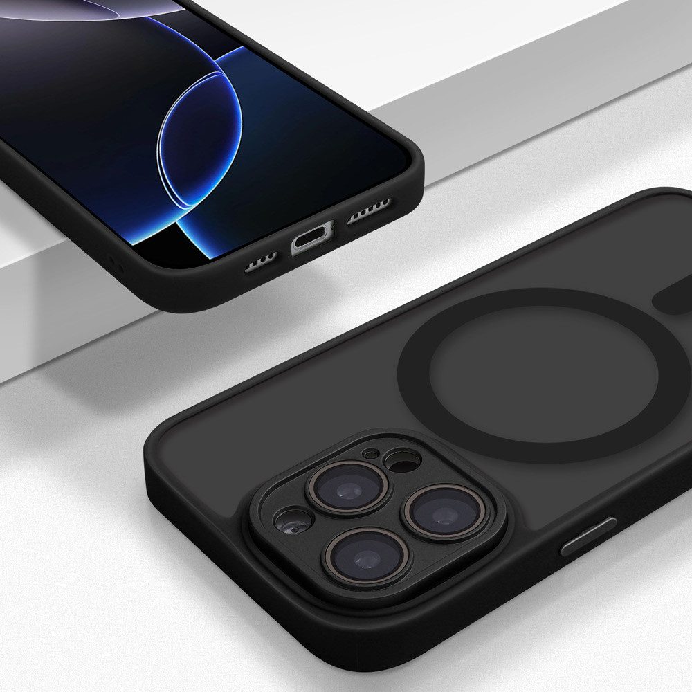FITSU Handyhülle Schutzhülle für Apple iPhone Hülle MagSafe kompatible Handyhülle Case, Hülle für Apple iPhone 16 Pro Max, 16 Pro, 16, 15 Pro, 15, 14, 13 Case