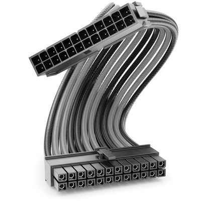 deleyCON deleyCON 24-Pin ATX Netzteil Kabel Intern 30cm 18 AWG PSU Mainboard Computer-Kabel