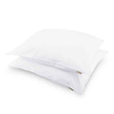 Kissenhülle Kissenbezug Crispy Cotton Weiß - 2x 80x80 cm, Walra (1 Stück)