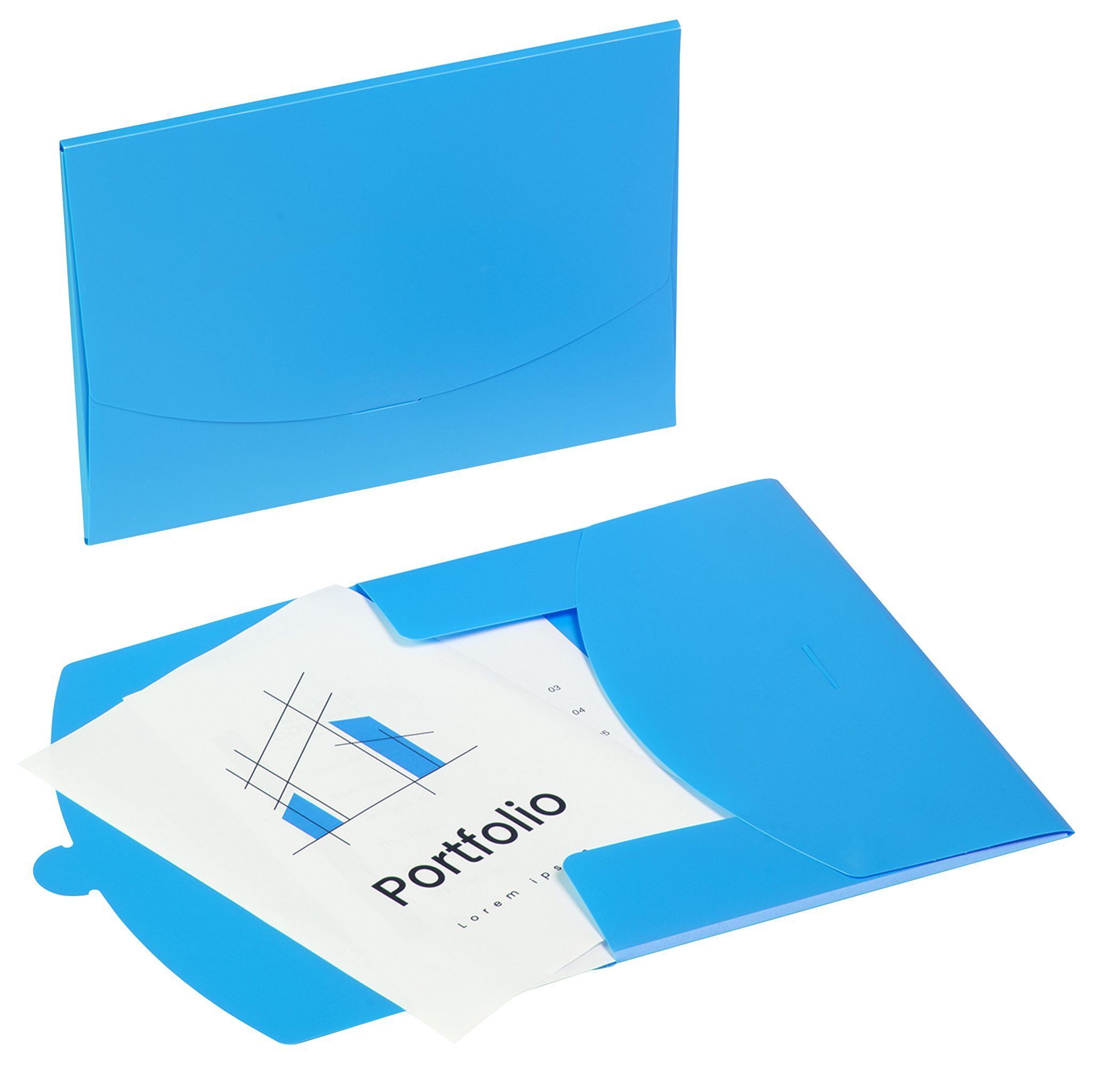 PAGNA Dokumententasche Pagna Dokumententasche Wallet PP hellblau