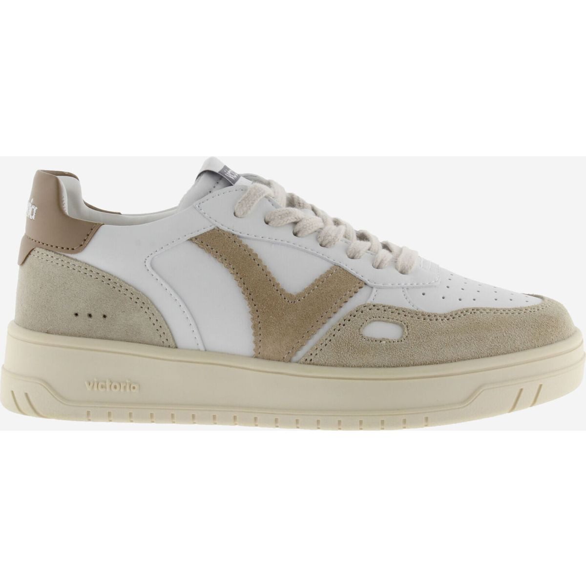 Victoria Seul Efecto Piel & Serraje Outdoorschuh Stilvoller Unisex-Sneaker aus Leder und Veloursleder mit