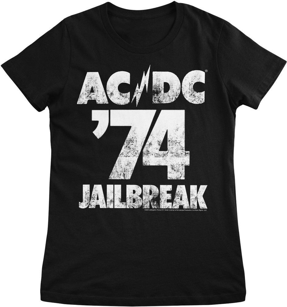 AC/DC T-Shirt 74 Jailbreak Girly Tee