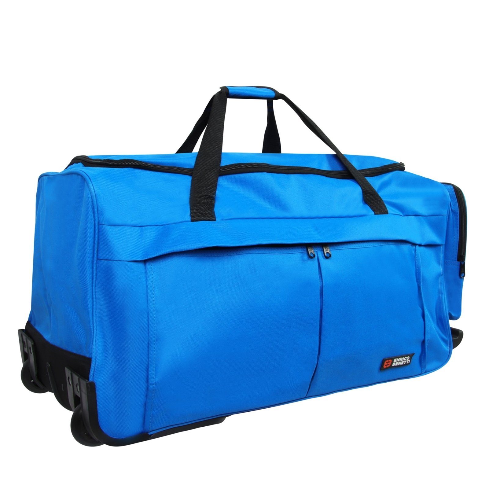 HTI-Living Reisetasche Rolltasche Polyester 1-tlg) Blau (Stück, Reisetasche