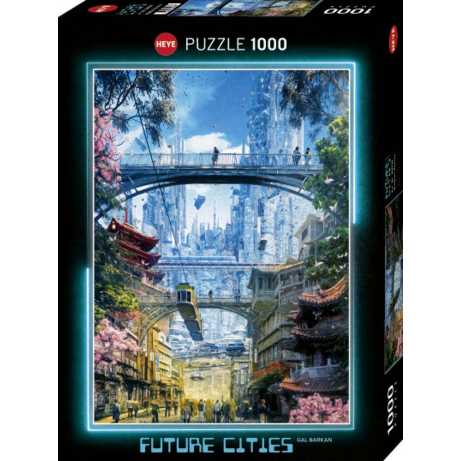 HEYE Puzzle Markets District / Future Cities, 1000 Puzzleteile