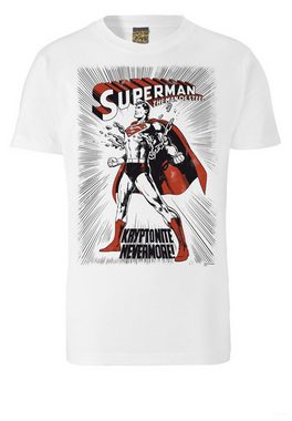 LOGOSHIRT T-Shirt SUPERMAN KRYPTONITE mit coolem Frontdruck