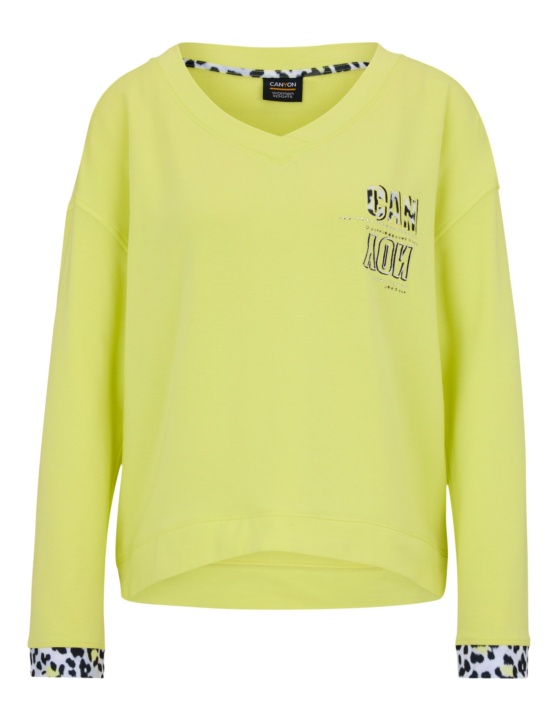 Canyon Kapuzensweatshirt CYS MARSEILLE Sweatshirt LEMON