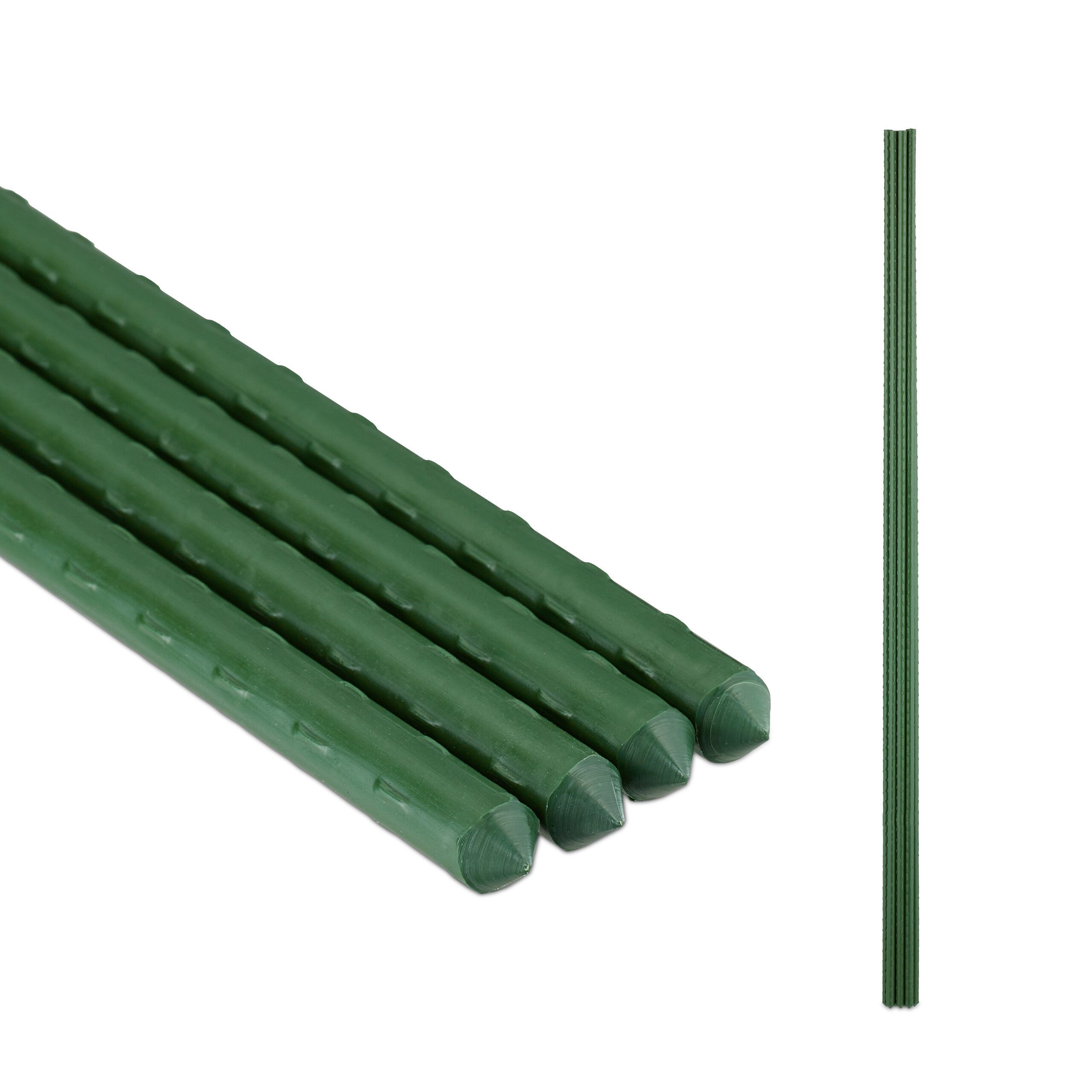 relaxdays Rankhilfe Pflanzstäbe 110 cm im 10er Set, 10 St., 10er Set günstig online kaufen