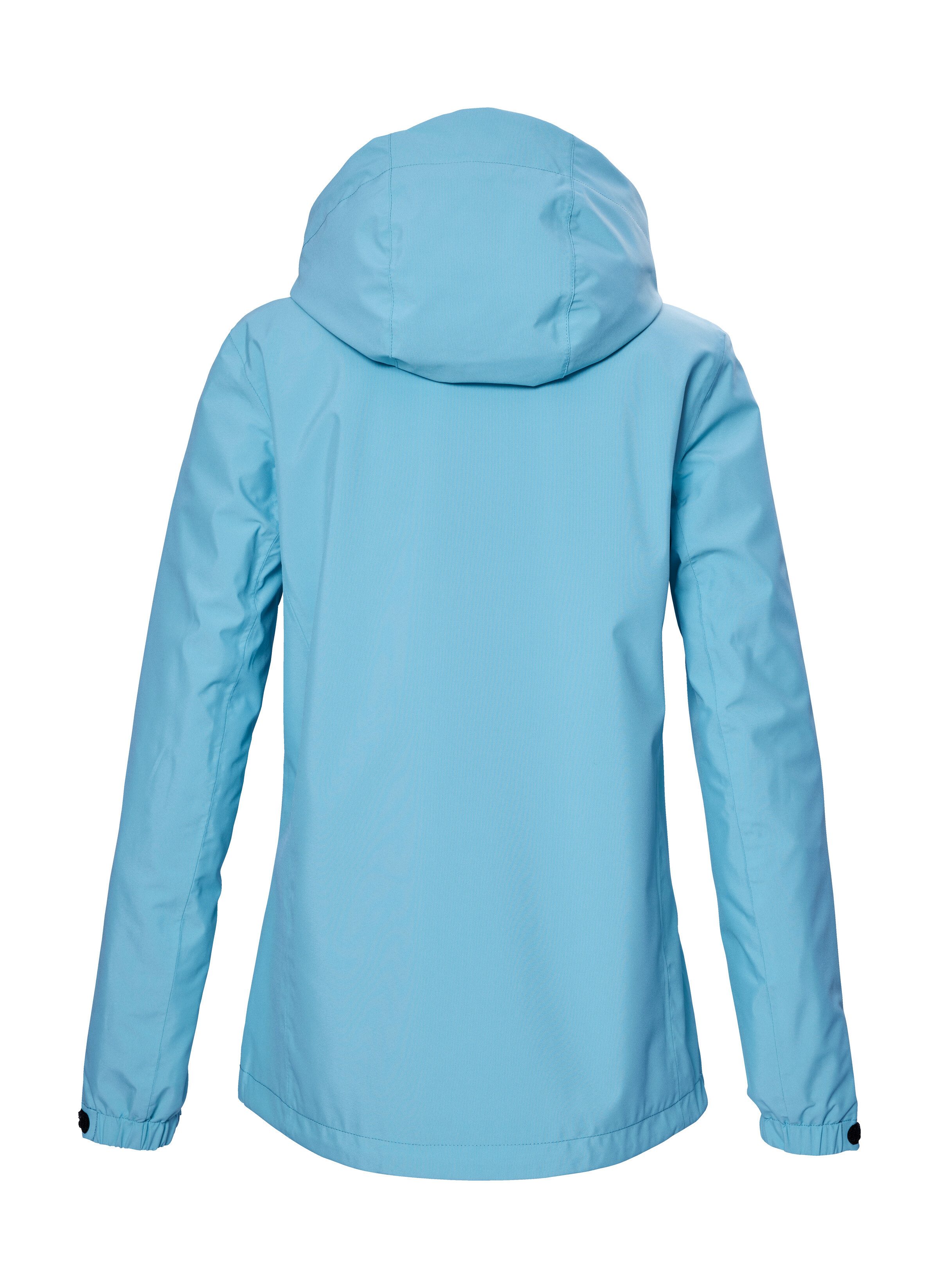Killtec Outdoorjacke KOS 51 WMN JCKT Damenjacke: wasserdicht, atmungsaktiv, verstellbar, abnehmbare Kapuze