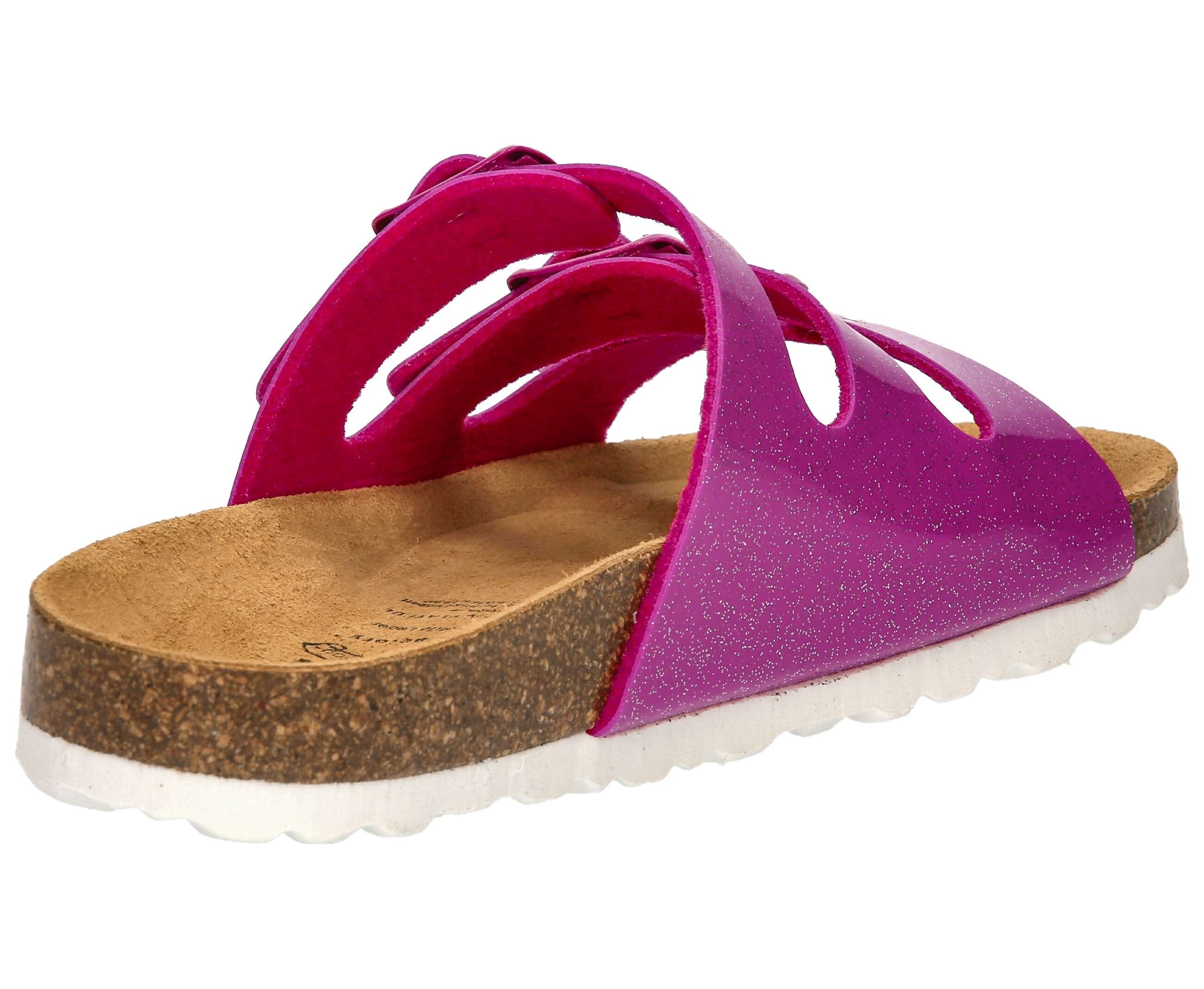 Lico Pantolette Bioline Kids Glitter Pantolette – Bild 4 von 5