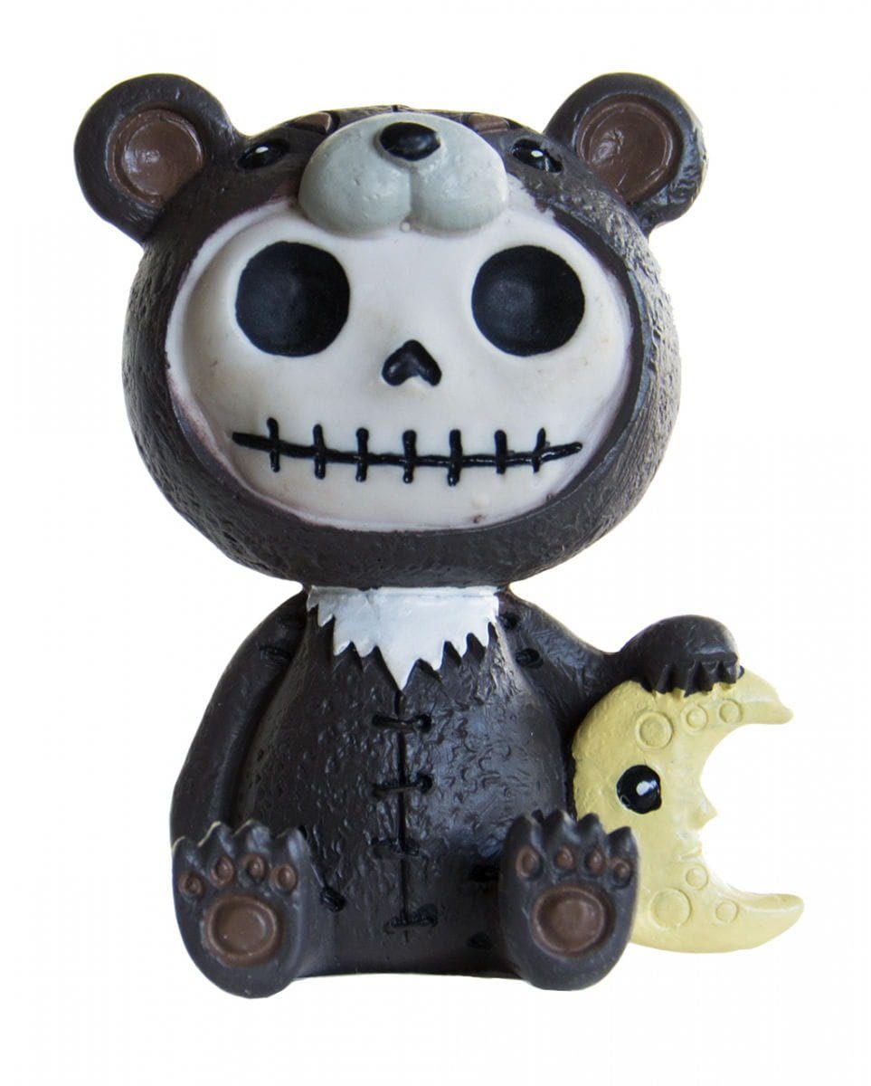 Horror-Shop Dekofigur Kleine Moonbear Furrybones Figur Teddybär - die Ge