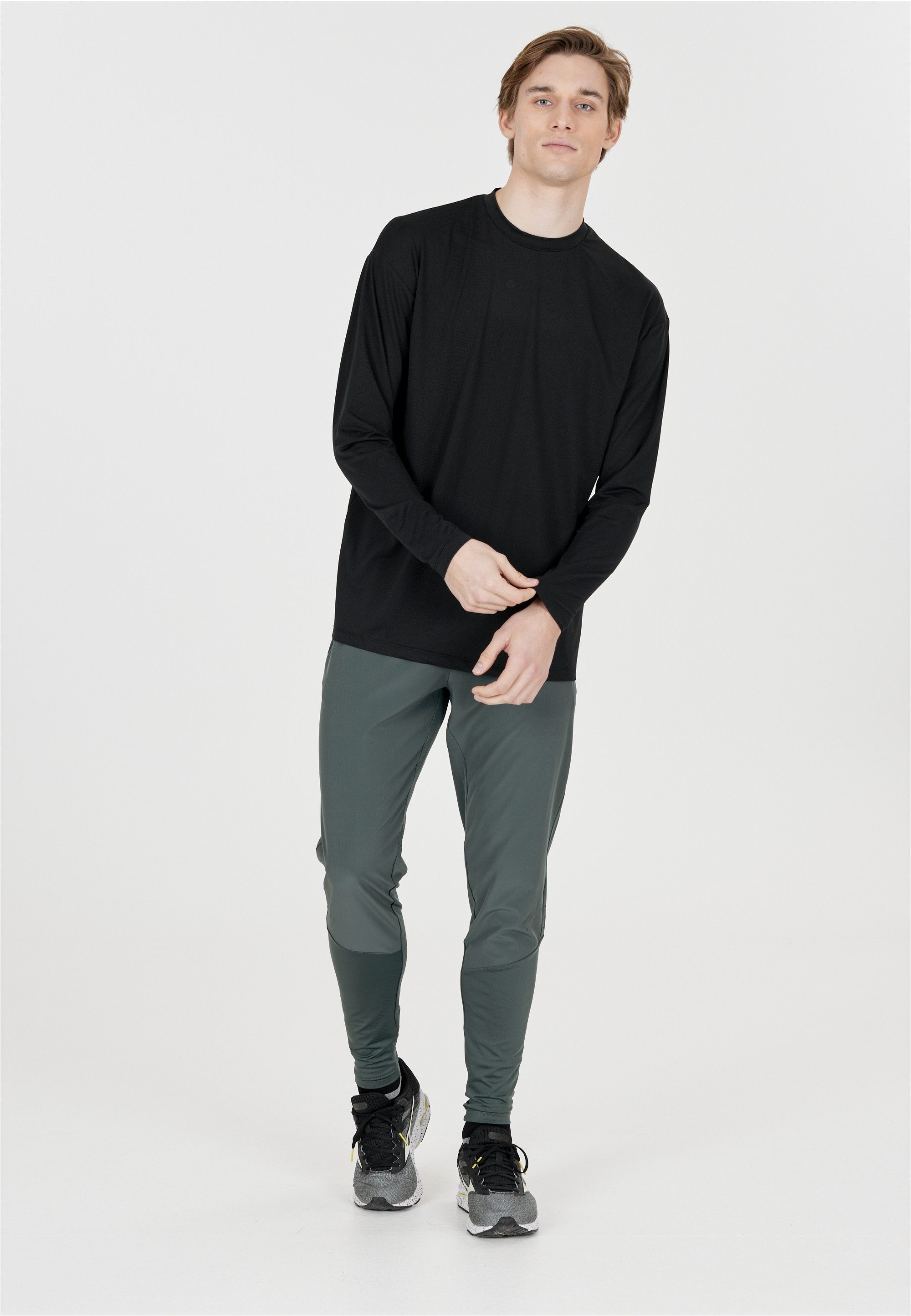 Virtus Langarmshirt Roger V2 mit praktischer Quick-Dry-Funktion