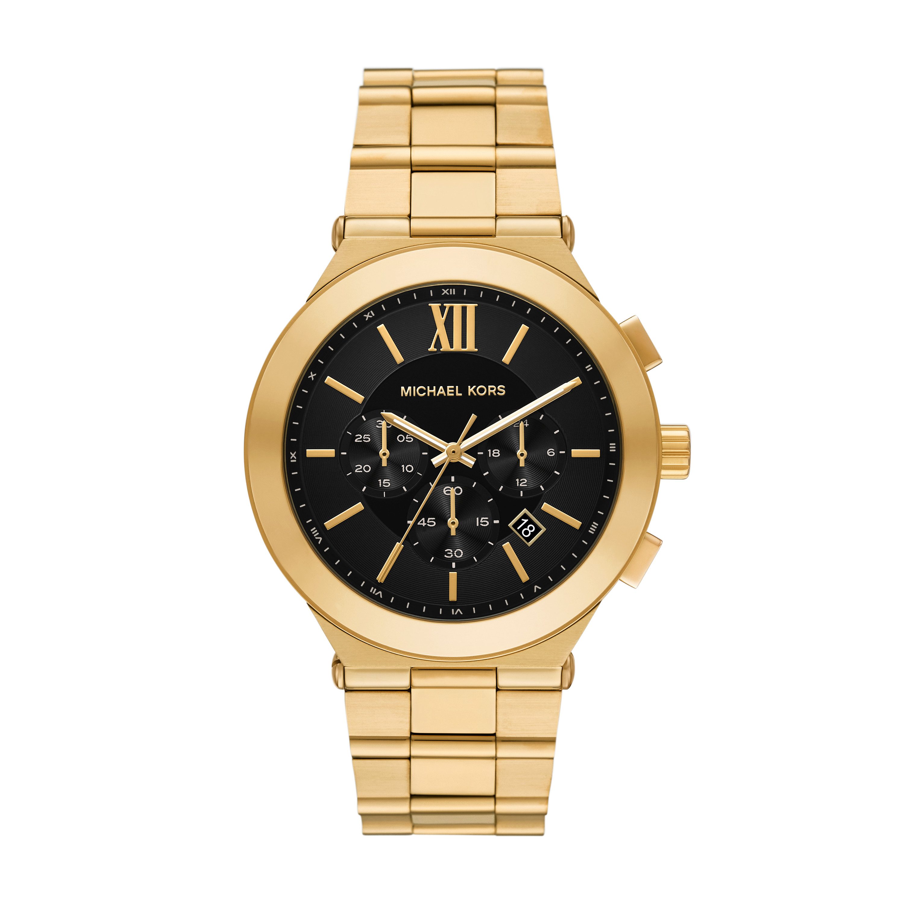 MICHAEL KORS Chronograph BILLIE MK9220, Quarzuhr, Armbanduhr, Herrenuhr, Edelstahlarmband, analog, Tag
