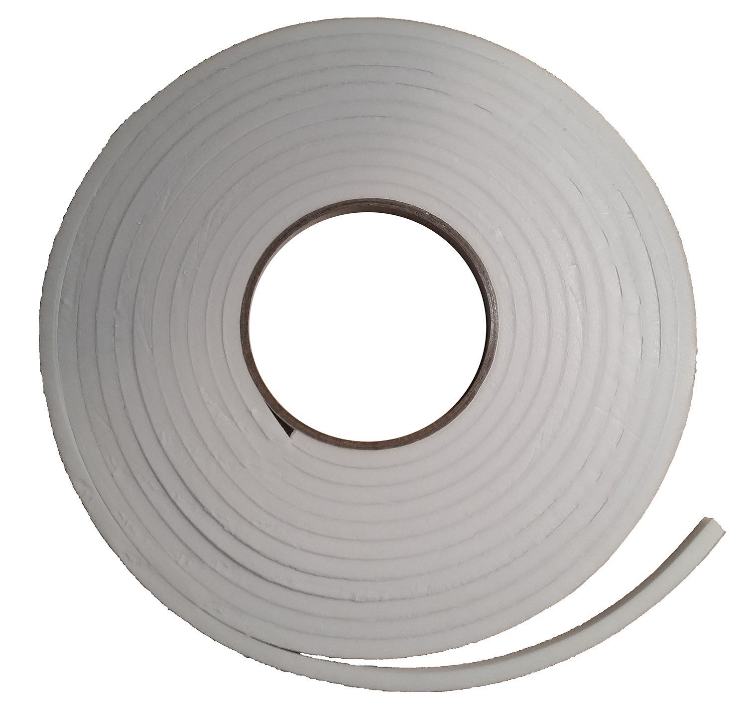 Doratex Dichtungsband Zugluftdichtung selbstklebend 5m x 9mm, weiß, (Rolle, 1-St., Zugluftdichtung), Fensterdichtung Türdichtung Dichtungsband Dichtung