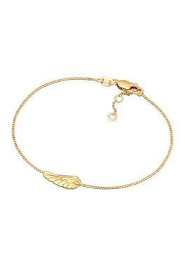 Elli Premium Armband Flügel Engel Schutz 375 Gelbgold