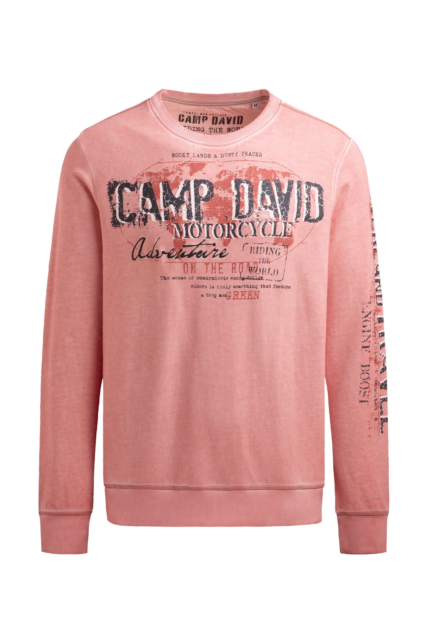 CAMP DAVID Sweater aus Baumwolle günstig online kaufen