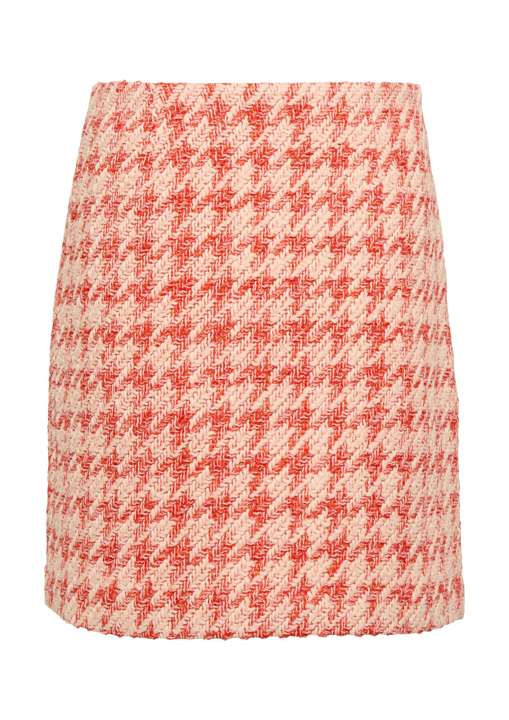 s.Oliver Minirock Rock Bouclé-Rock mit leichtem Futter günstig online kaufen