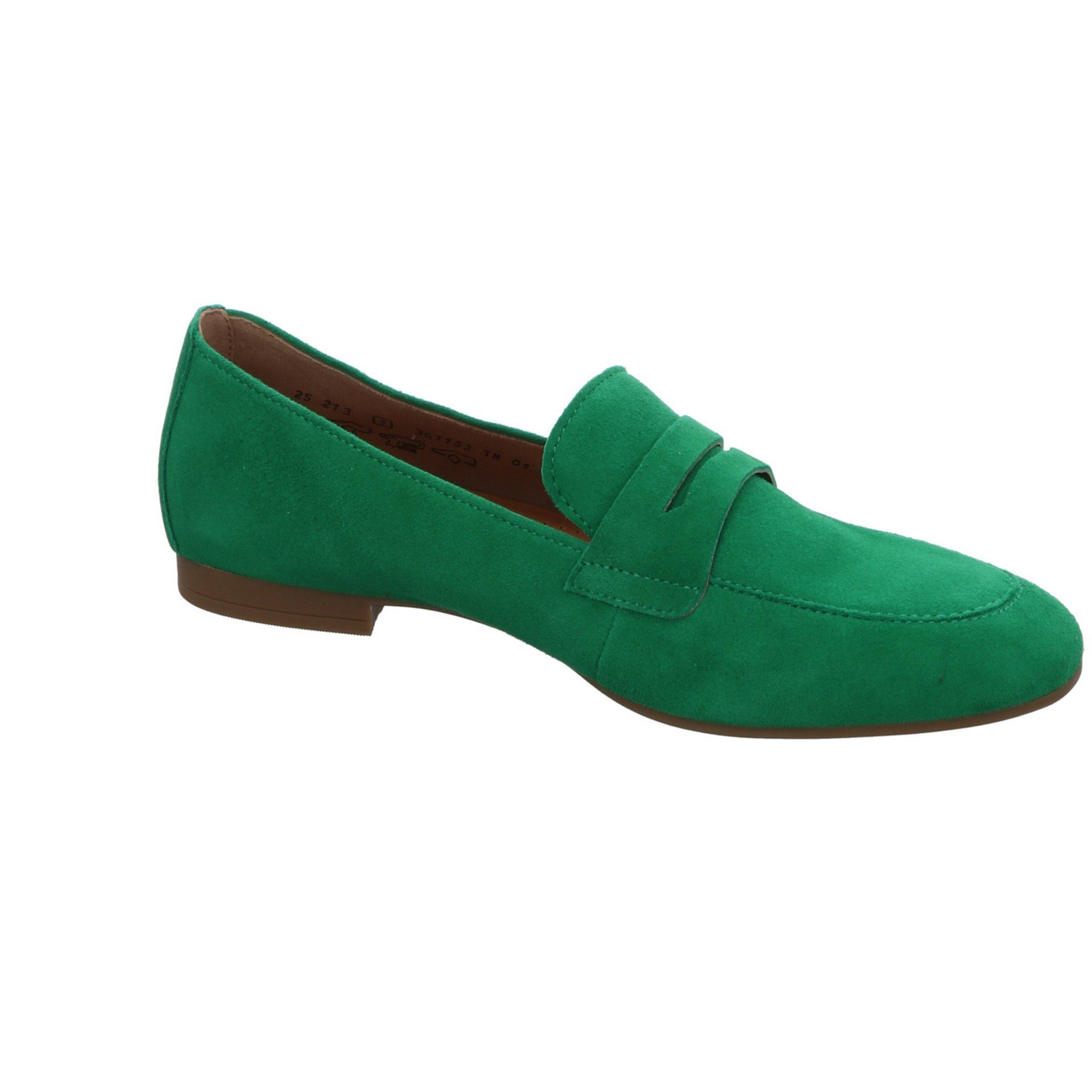 Schuhe Damen Slipper Kapsel-Koll Slipper Slipper Veloursleder Gabor verde