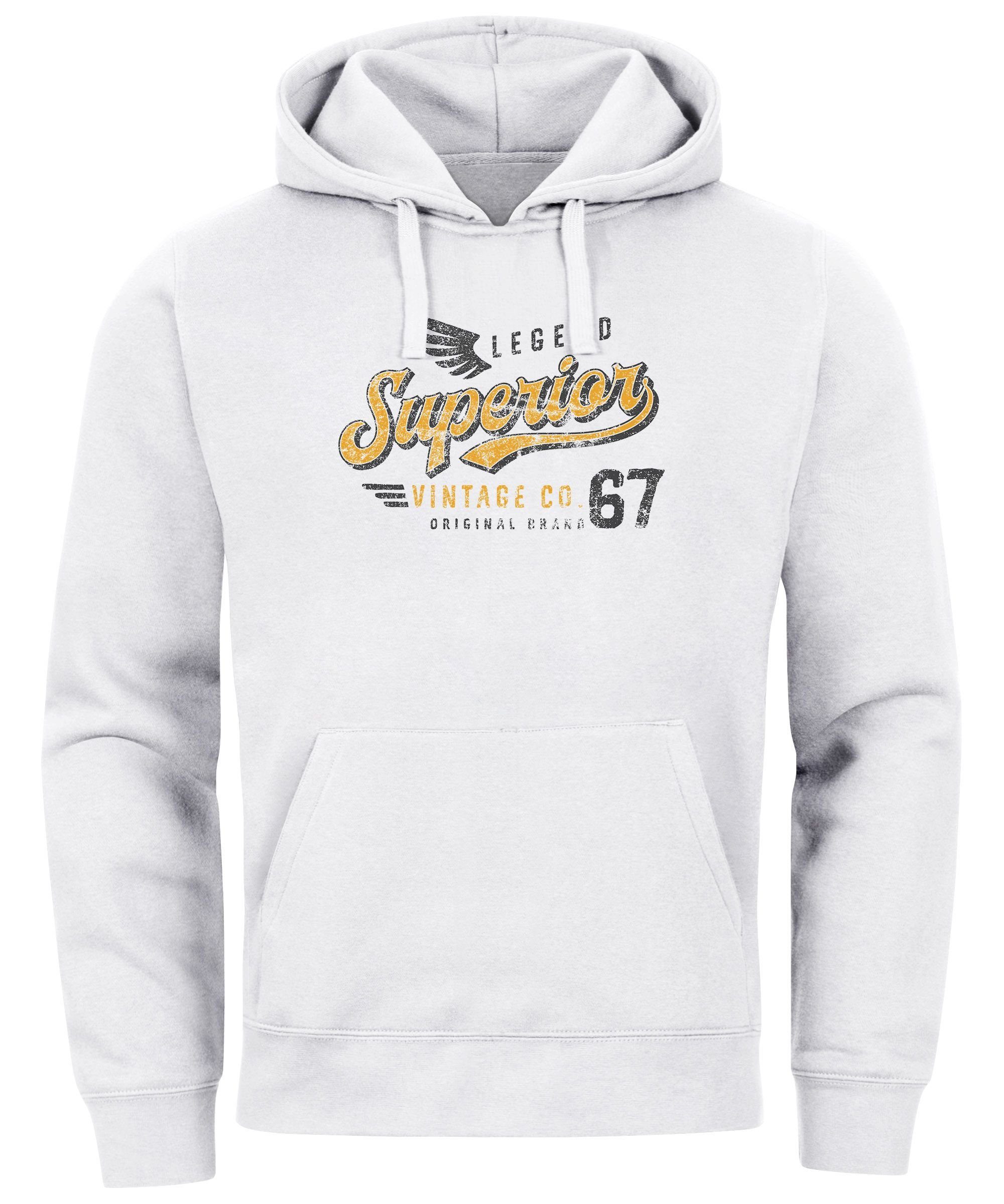 Neverless Hoodie Hoodie Herren Vintage Retro günstig online kaufen