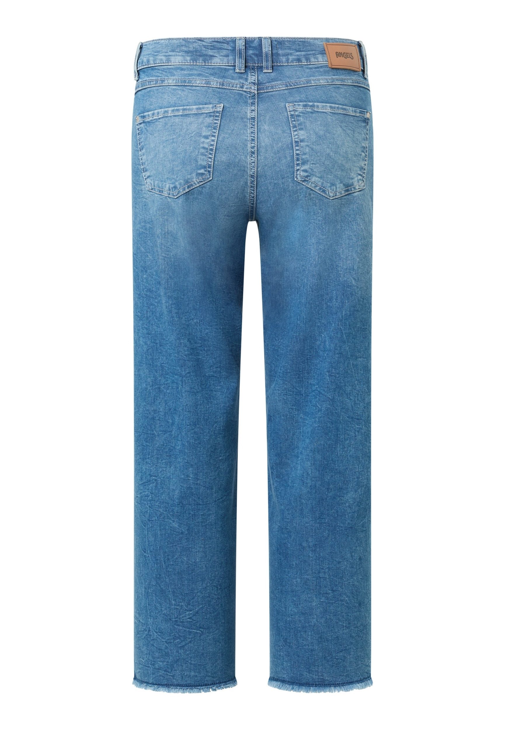 ANGELS Gerade Jeans LINN BOHO - Jeans mit weitem Bein - Damenjeans - Culotte
