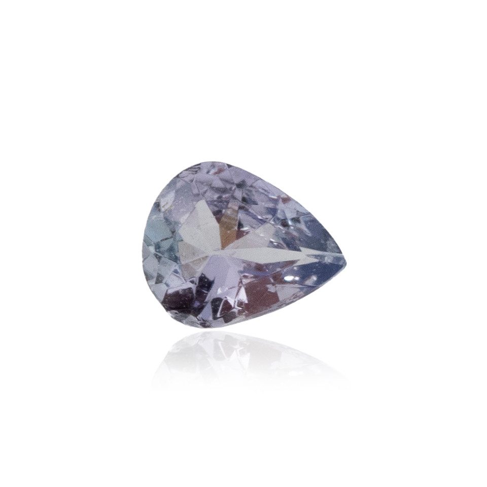 Cavill Edelstein Tansanit Edelstein, 0,22 ct Teardrop, Tansania, (1-St)