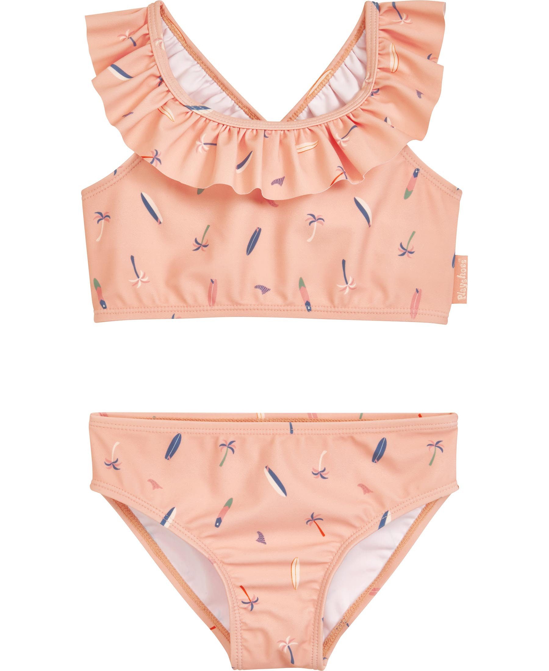 Badeanzug UV-Schutz Bikini Surfbrett Palme