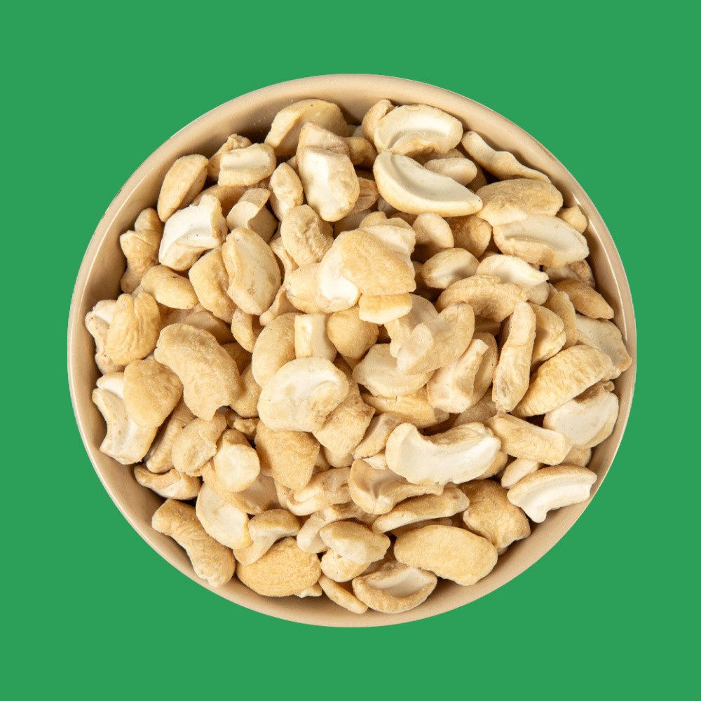 Foodino Nüsse Cashewkerne Bruch naturbelassen, 1 x, Große Stücke