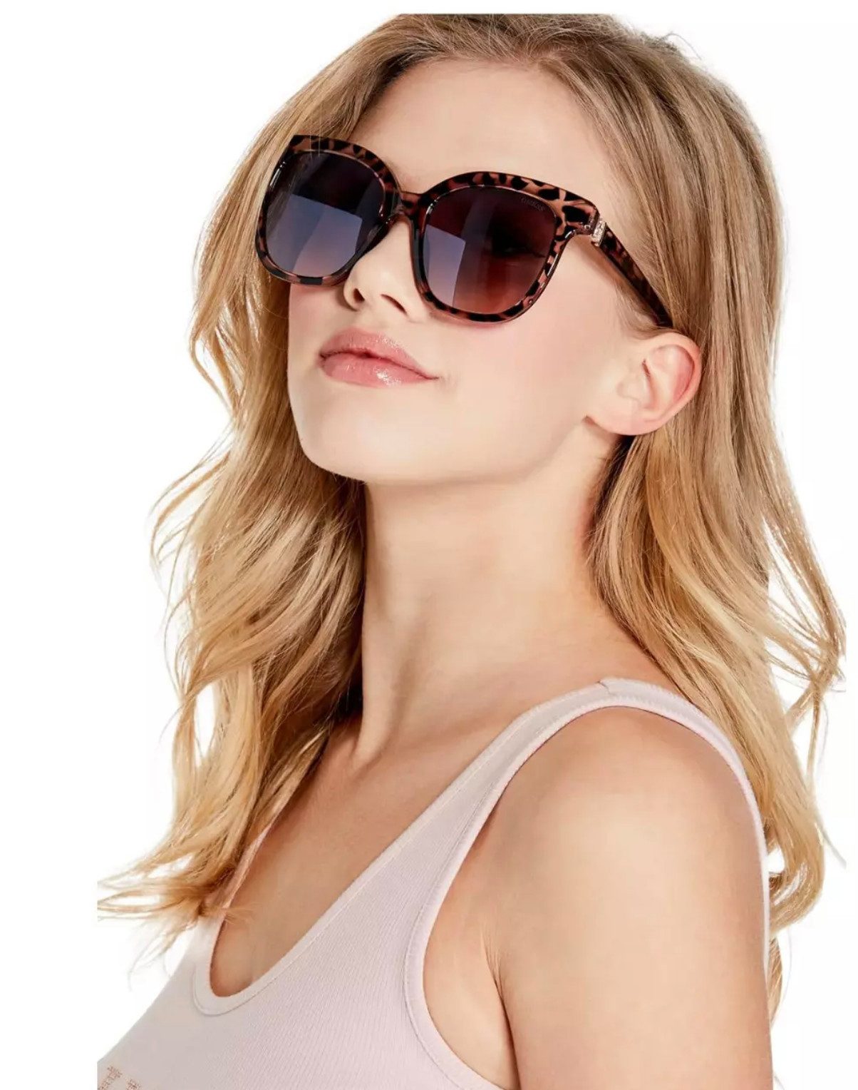 Guess Sonnenbrille Wayfarer Retro Iconic Brille UVA & UVB UV-400 Filter, Kategorie 3 – Bild 4 von 5